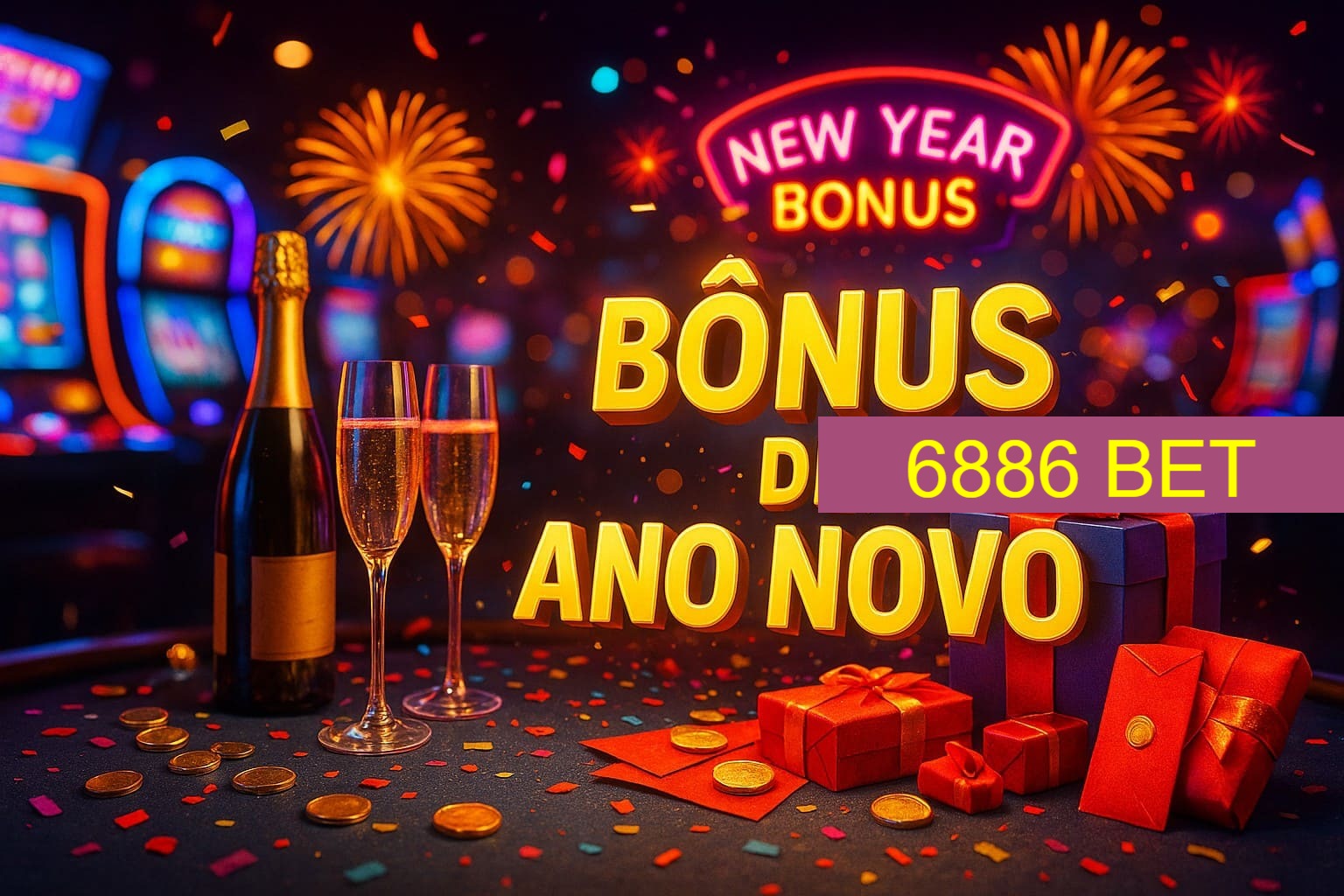 Promoções de Ano Novo no 6886 BET